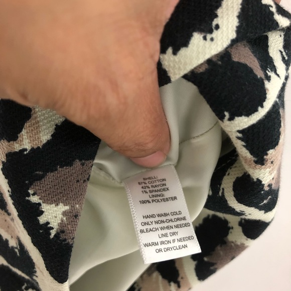 Ann Taylor Loft Petites Leopard Print Mini Skirt - Picture 5 of 5